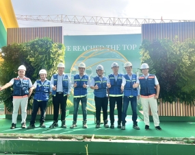 HHOUSE-RICONS CÙNG CHỦ ĐẦU TƯ BẤT ĐỘNG SẢN QUỐC TẾ GAMUDA LAND CẤT NÓC DỰ ÁN ELYSIAN