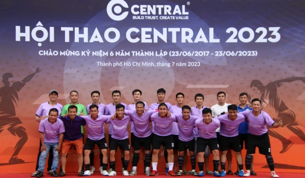 CTY HHOUSE THAM GIA HỘI THAO CÙNG TỔNG THẦU CENTRAL VÀ CÁC CTY NGÀNH XÂY DỰNG